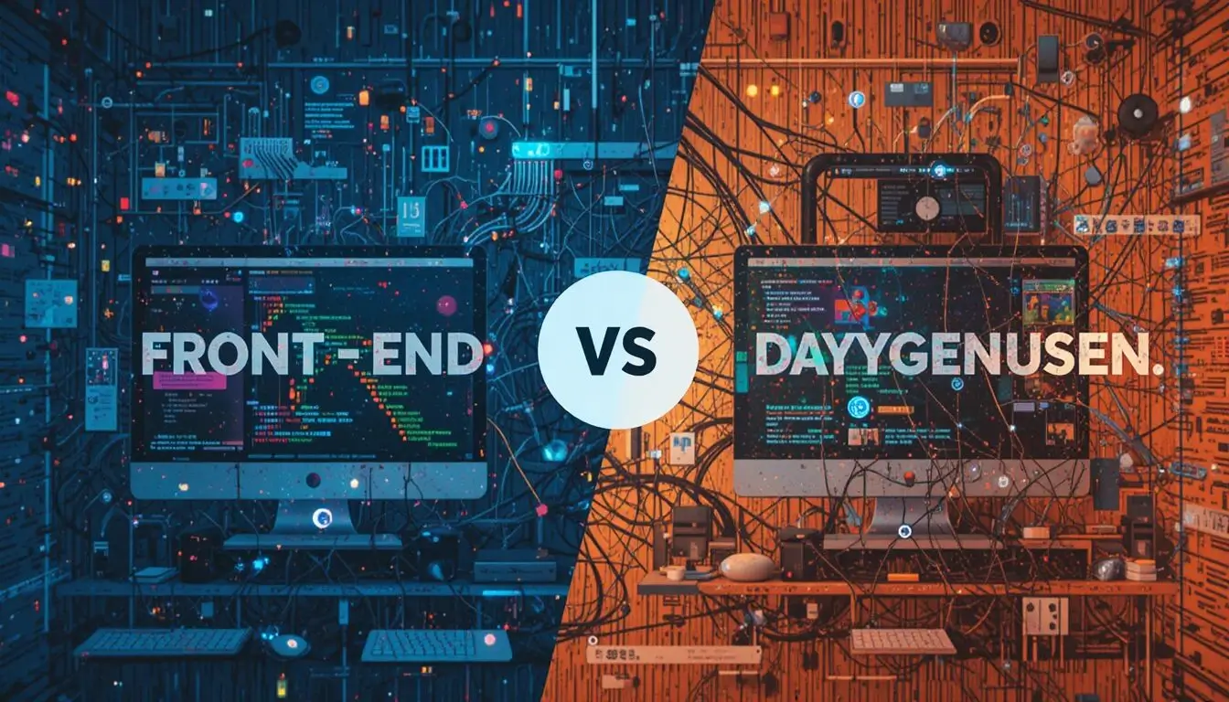What Is Front-End vs Back-End Development w3torch