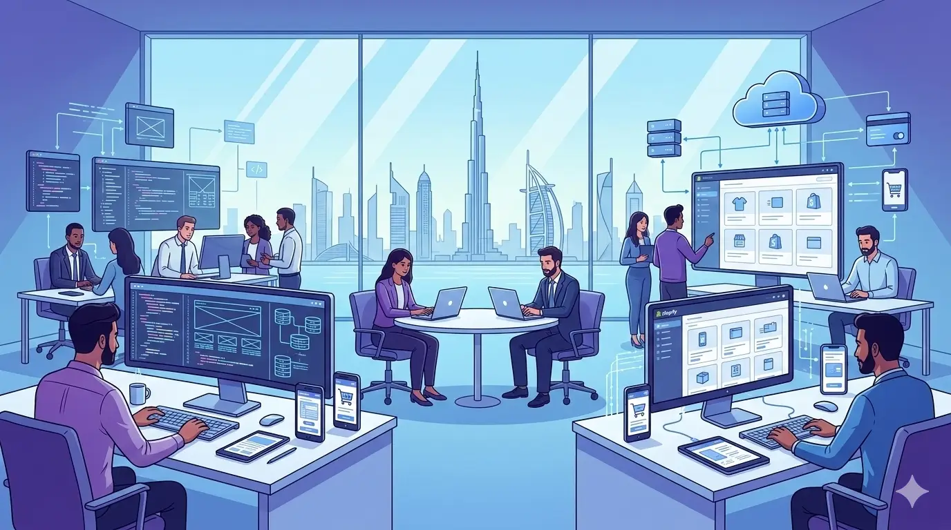 Shopify vs Custom eCommerce Development in UAE