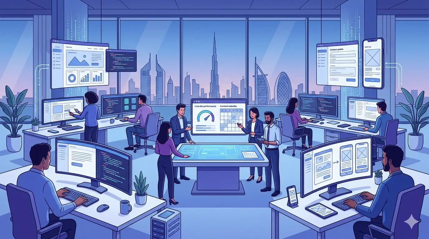 Website Maintenance Services in Dubai